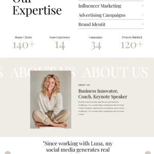 Luna - Squarespace Template